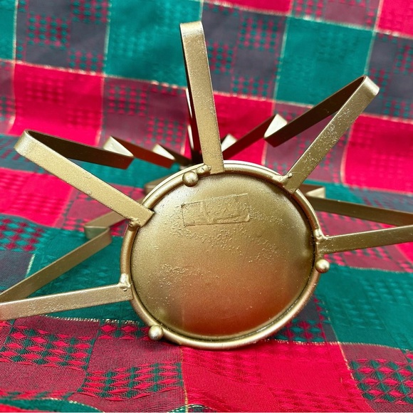 Gold Christmas Tree Candleholder - Picture 8 of 10